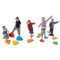 Plastic Triangular Colorful Safety Kids Sensory Toy, Training Kids Stepping Stones for Kids